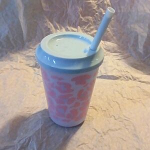 Kids Plastic Reusable 12oz Chameleon Color Changing Cups With Twist on Lids and